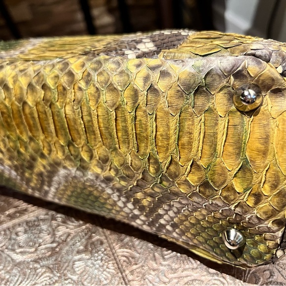 Genuine Python Leather Bag - Picture 11 of 12